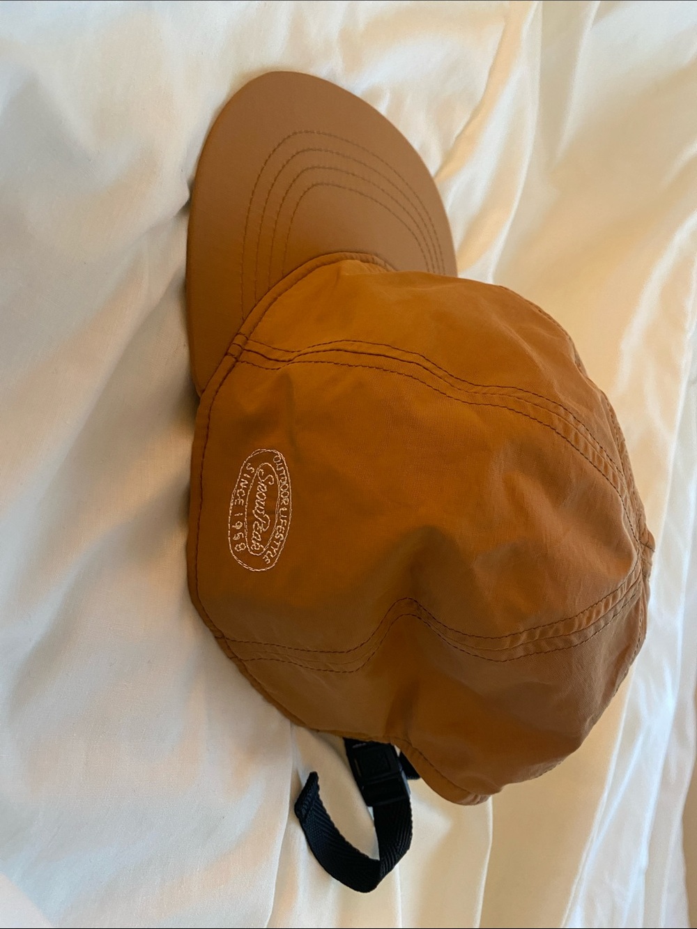Brown Men's Snow Peak Cap